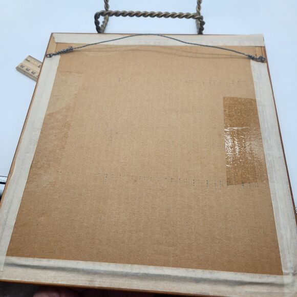 Gerda Christofferson Native American Indian Child Framed Matted Signed - Picture 7 of 7